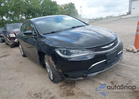 2015 Chrysler 200 Limited из США, поврежденный, VIN 1C3CCCAB8FN599543
